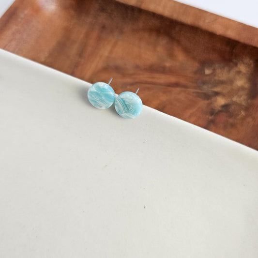 Kate Studs - Aquamarine