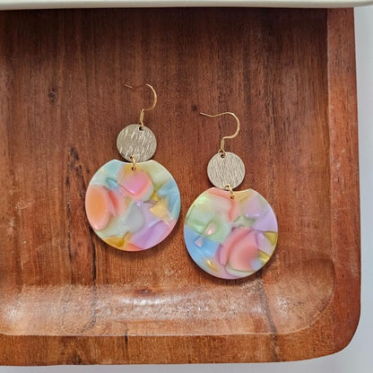 Zoey Earrings - Rainbow Delight