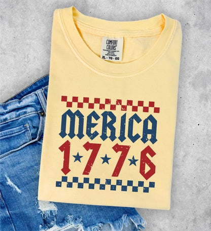 Merica 1776 Comfort Color Tee