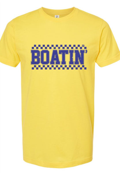 Boatin' Summer Tultex Graphic Tee